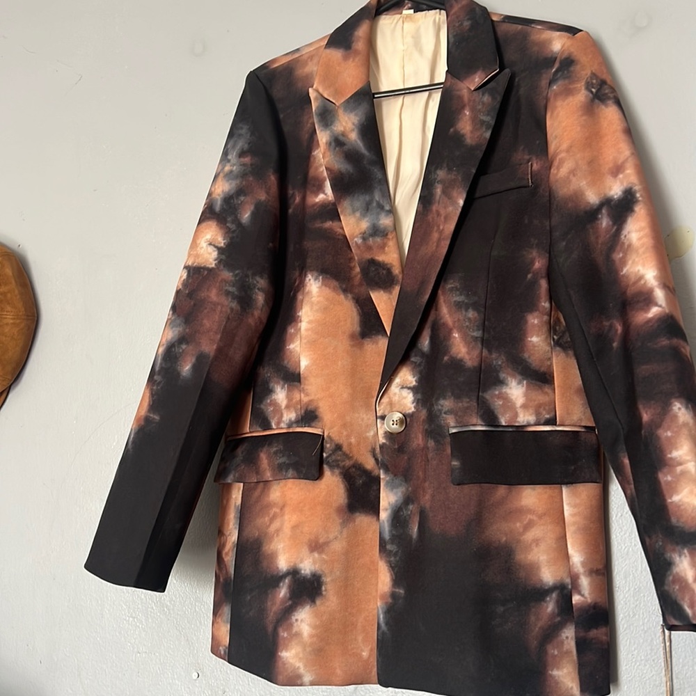 Tie-dye Blazer. Only used twice.
